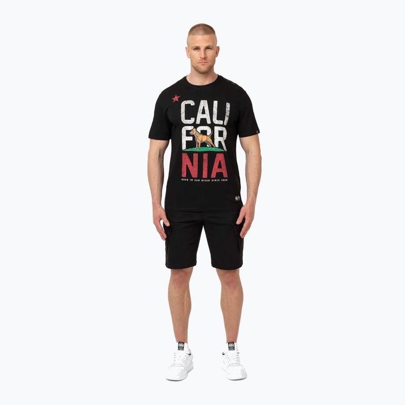 Tricou pentru bărbați Pitbull California black 2
