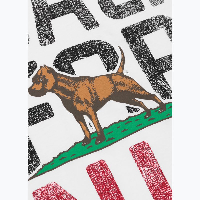 Tricou pentru bărbați Pitbull California white 5
