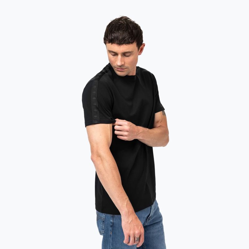 Tricou pentru bărbați Pitbull Tape Nugget black/black 3