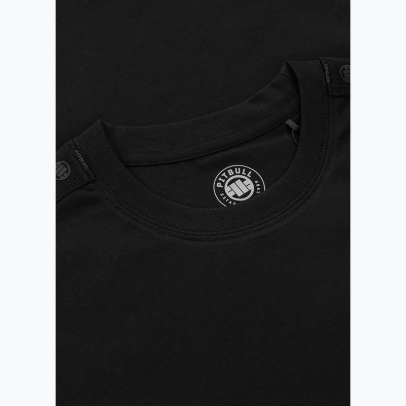 Tricou pentru bărbați Pitbull Tape Nugget black/black 3