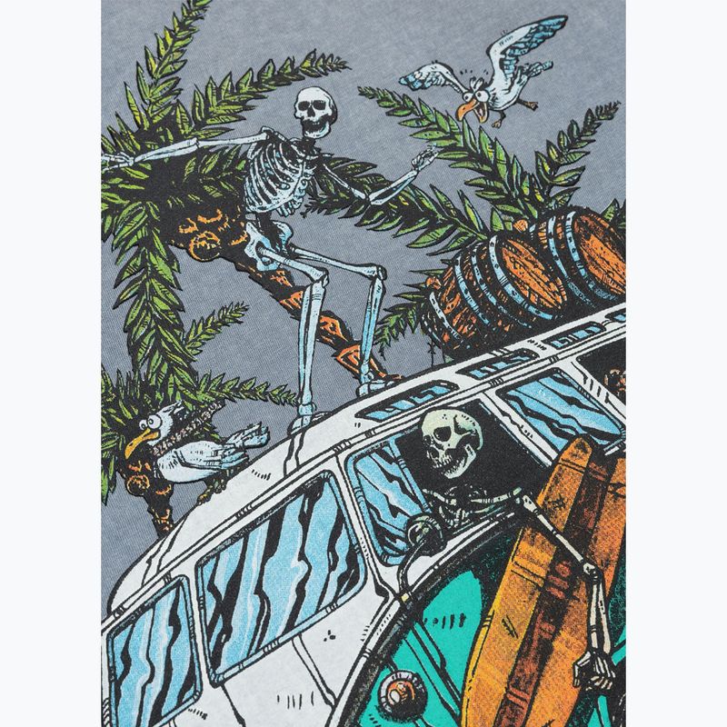 Tricou pentru bărbați Pitbull Open Beach washed blue 9