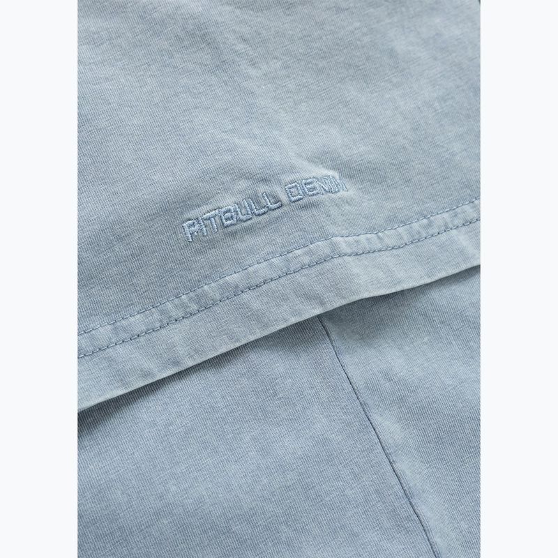 Tricou pentru bărbați Pitbull Open Beach washed blue 11