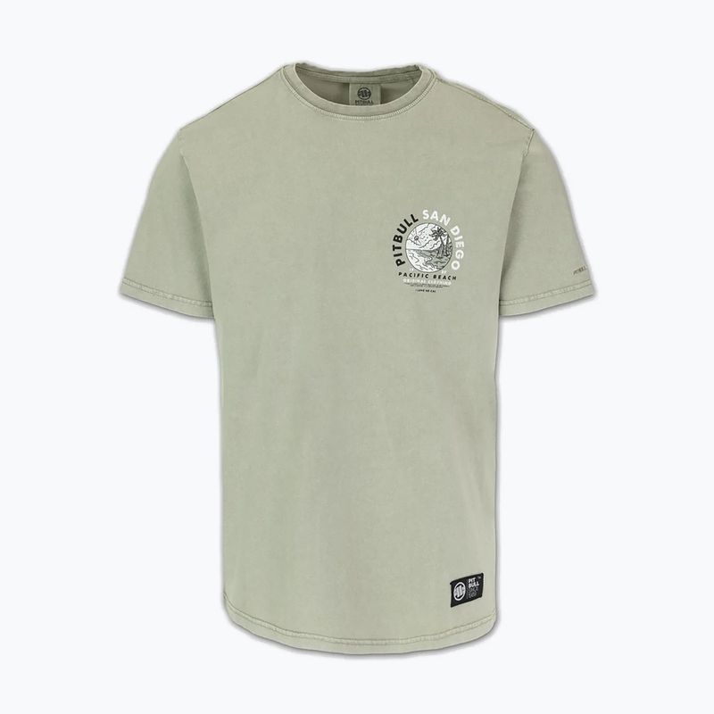 Tricou pentru bărbați Pitbull Planet Surf dusty salvia 4