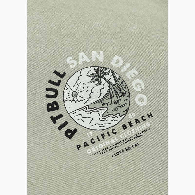 Tricou pentru bărbați Pitbull Planet Surf dusty salvia 7