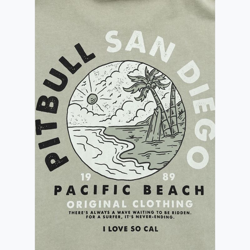 Tricou pentru bărbați Pitbull Planet Surf dusty salvia 8