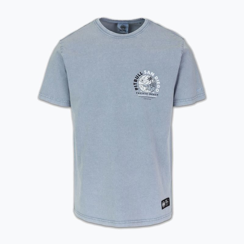 Tricou pentru bărbați Pitbull Planet Surf washed blue 5