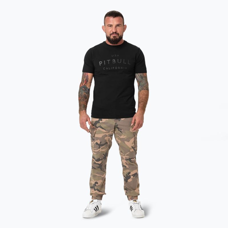 Tricou pentru bărbați Pitbull USA CAL black 2