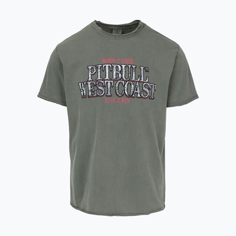 Tricou pentru bărbați Pitbull Ace Of Spades muted green