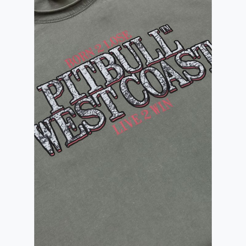 Tricou pentru bărbați Pitbull Ace Of Spades muted green 4