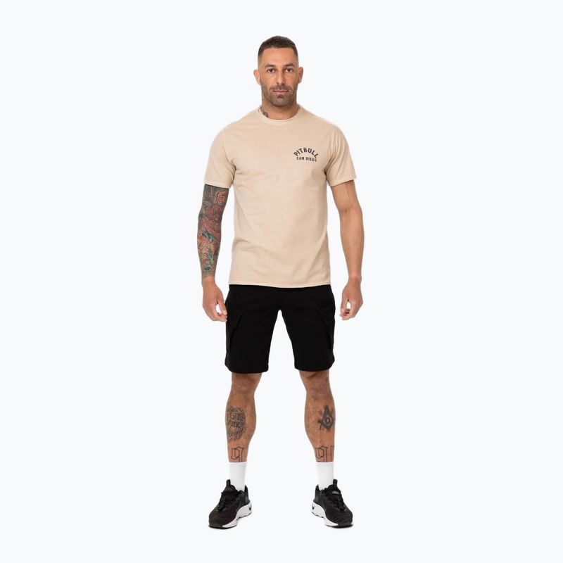 Tricou pentru bărbați Pitbull Pacyfic ultra light sand 2