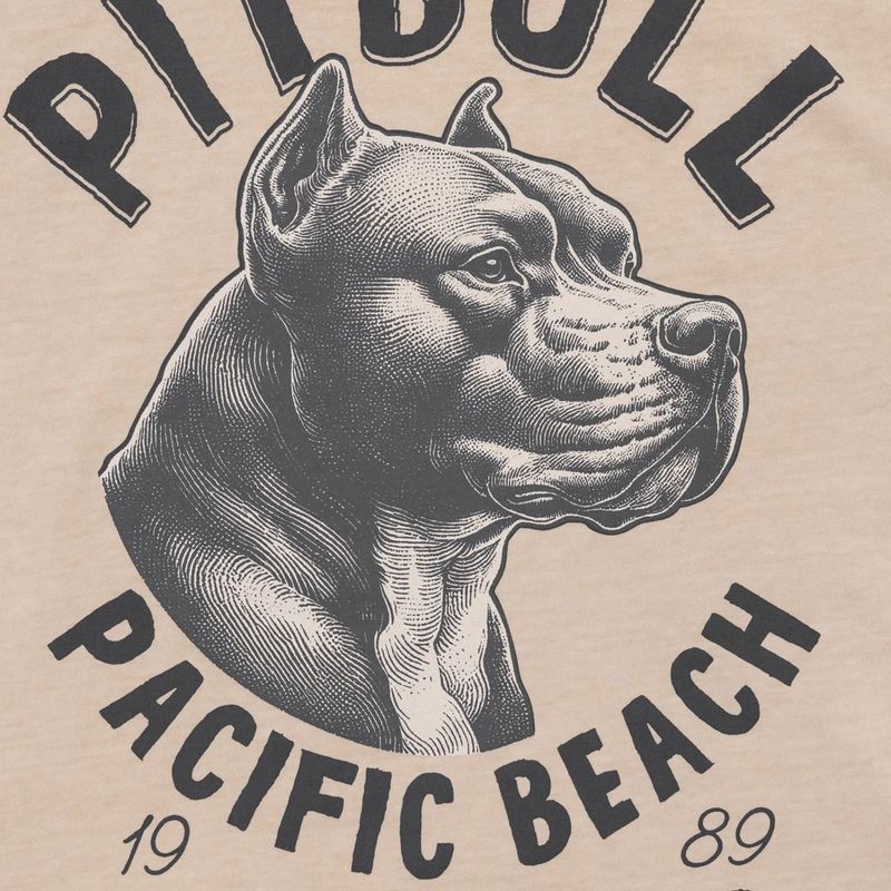 Tricou pentru bărbați Pitbull Pacyfic ultra light sand 8