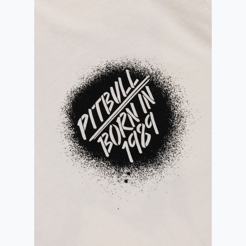 Tricou pentru bărbați Pitbull Graffiti off white 4