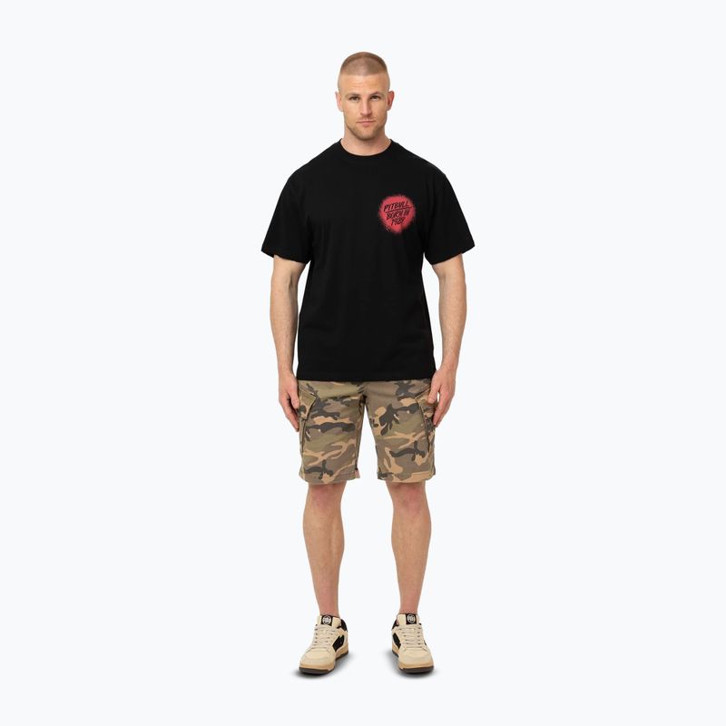 Tricou pentru bărbați Pitbull Graffiti black 2
