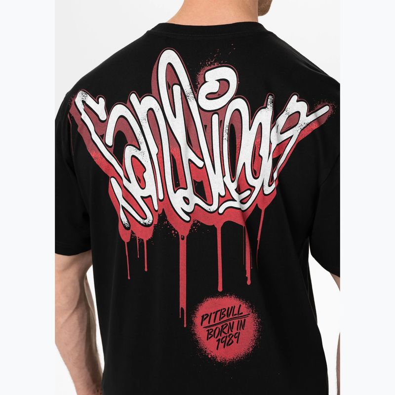 Tricou pentru bărbați Pitbull Graffiti black 4