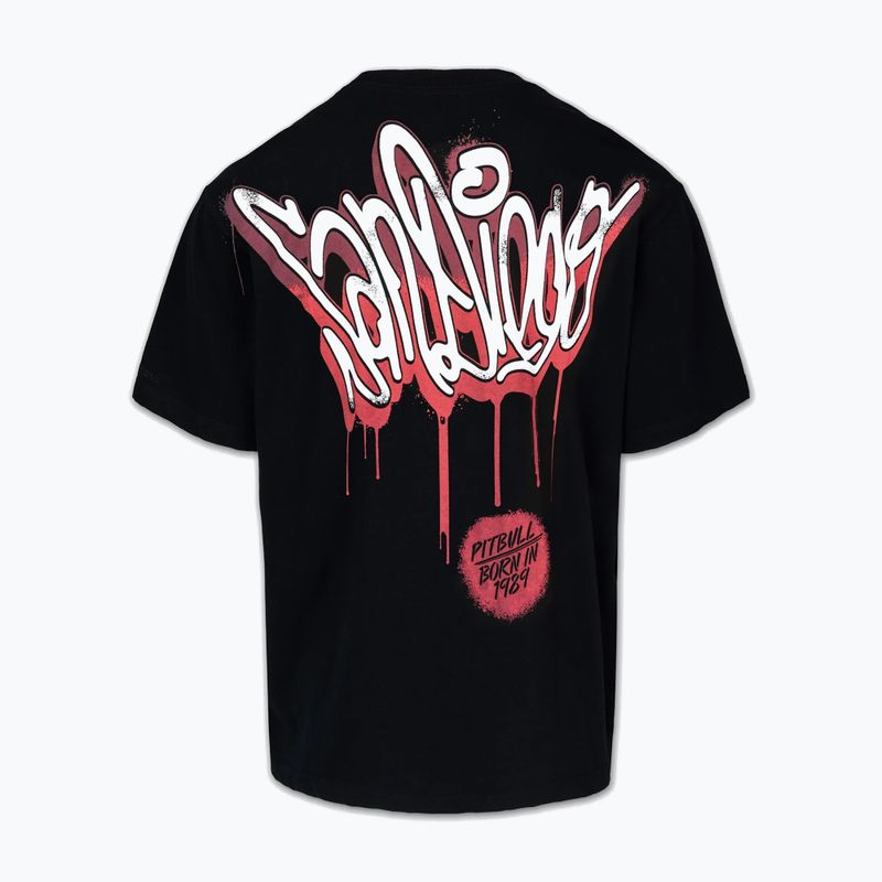 Tricou pentru bărbați Pitbull Graffiti black 6