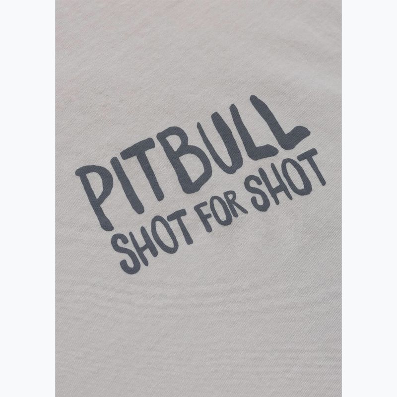 Tricou pentru bărbați Pitbull Shot For Shot white/blue 4