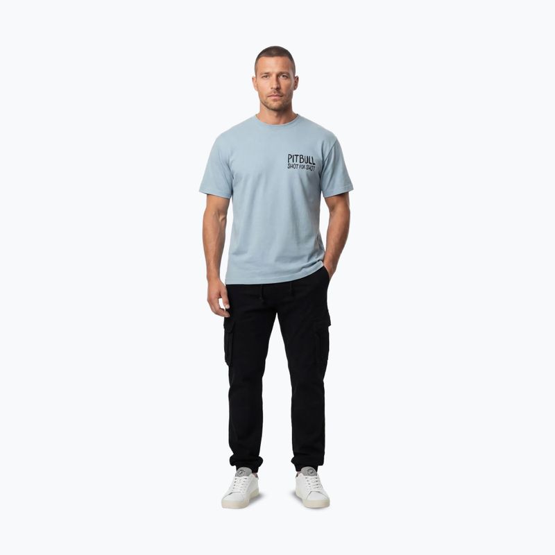 Tricou pentru bărbați Pitbull Shot For Shot blue 2
