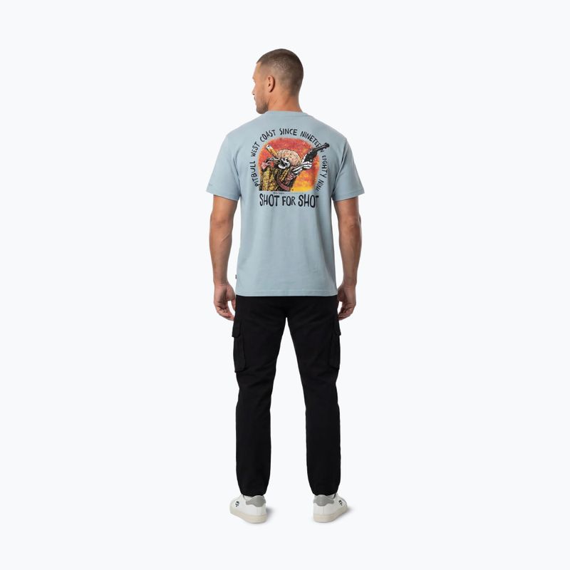 Tricou pentru bărbați Pitbull Shot For Shot blue 4