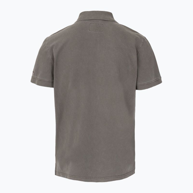 Tricou polo pentru bărbați Pitbull Washed Polo dark brown 2