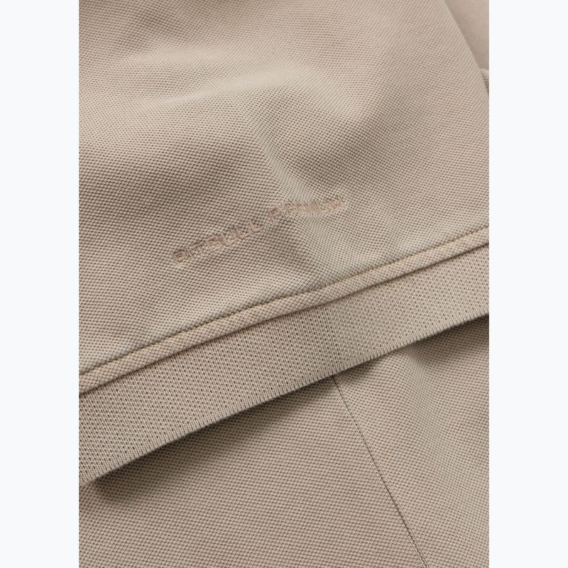 Tricou polo pentru bărbați Pitbull Washed Polo pale sand 6