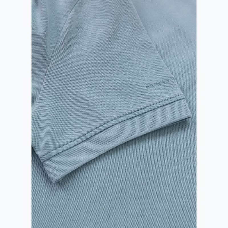 Tricou polo pentru bărbați Pitbull Washed Polo washed blue 5