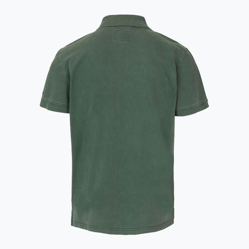 Tricou polo pentru bărbați Pitbull Washed Polo sage green 2