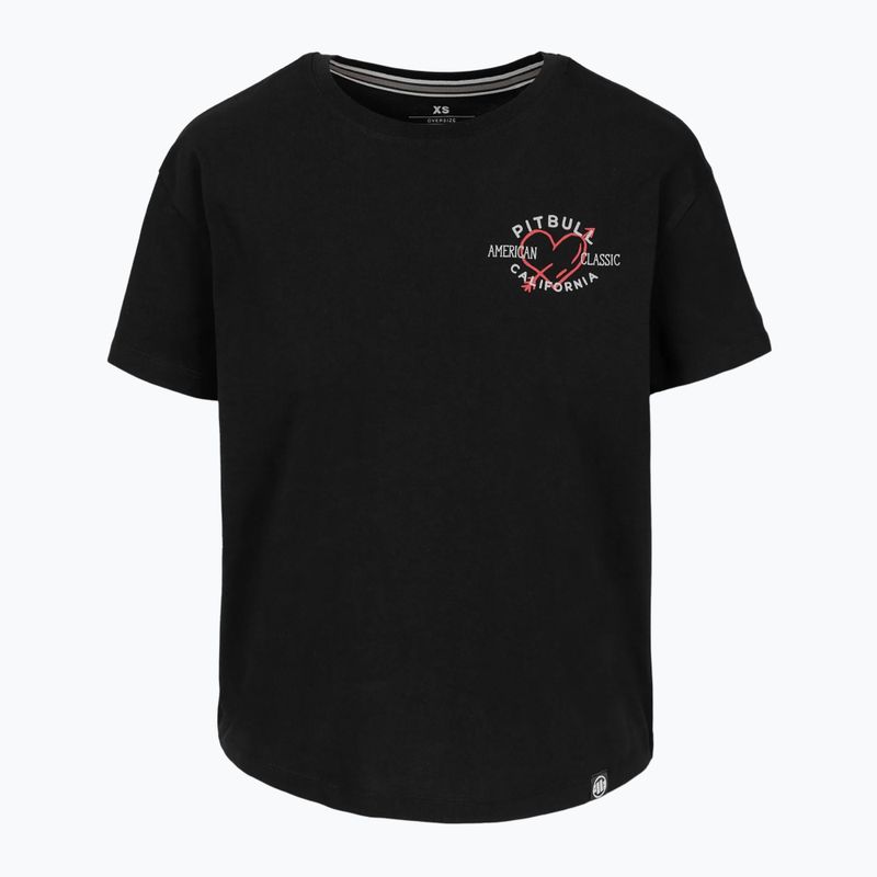 Tricou pentru femei Pitbull Heart black 4