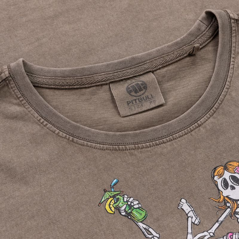 Tricou pentru femei Pitbull Cruisinandboozin dark brown 6