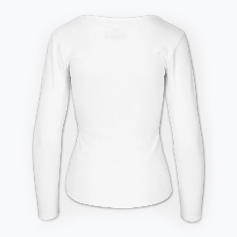 Longsleeve pentru femei Pitbull Rib white 5