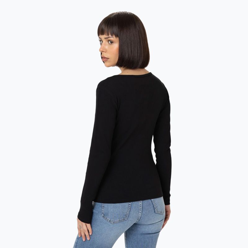 Longsleeve pentru femei Pitbull Rib black 3