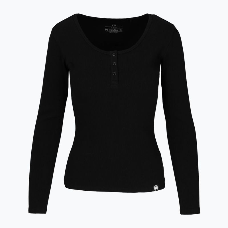 Longsleeve pentru femei Pitbull Rib black 5