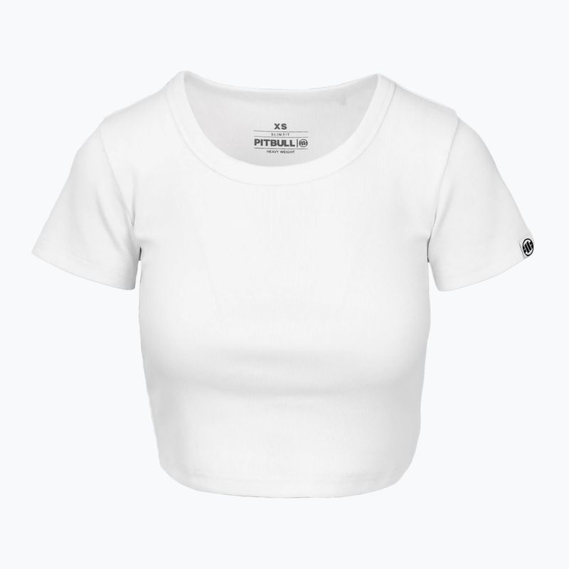 Tricou pentru femei Pitbull Cropped white 4