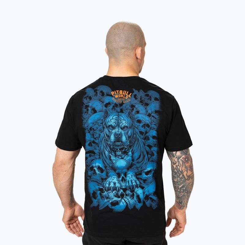 Tricou pentru bărbați Pitbull Guardian Angel black 3
