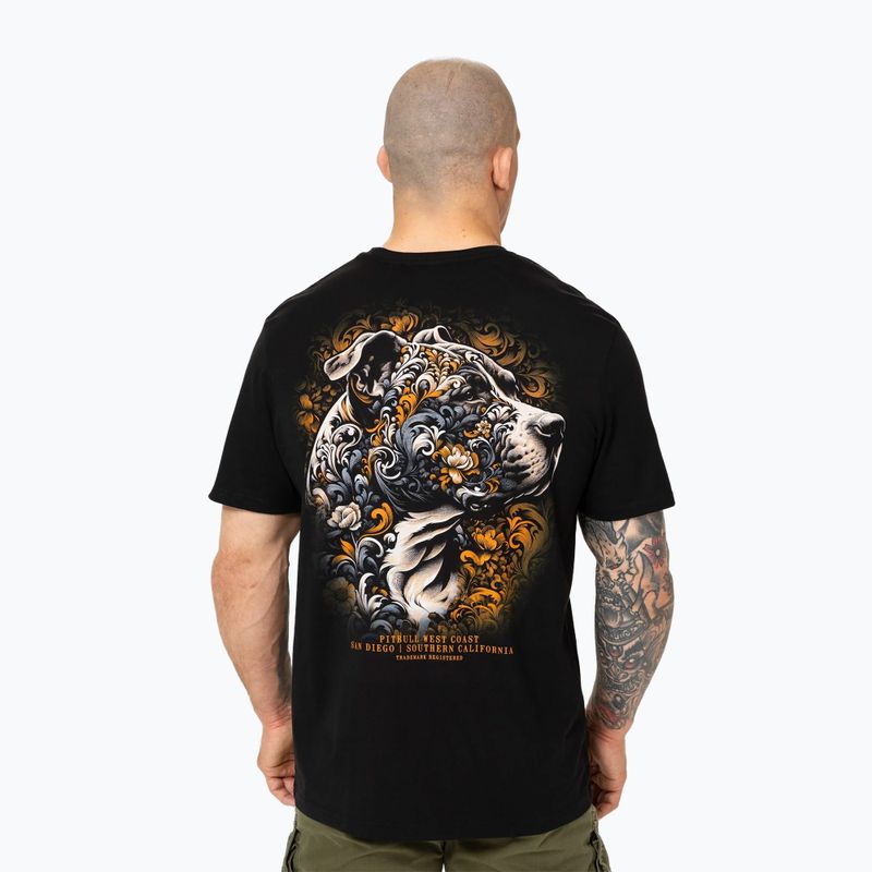 Tricou pentru bărbați Pitbull Tattoo black 3