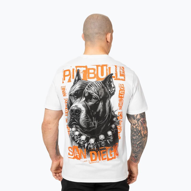 Tricou pentru bărbați Pitbull Blacky white 3