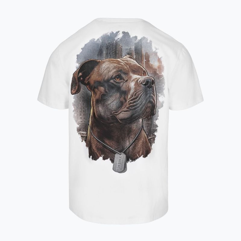 Tricou pentru bărbați Pitbull Hero white 6