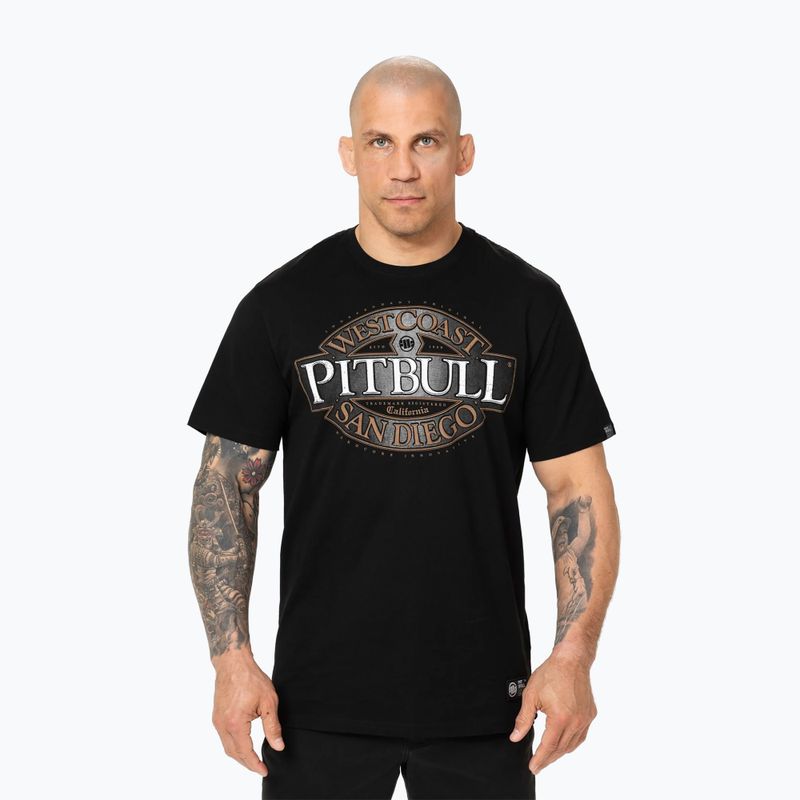 Tricou pentru bărbați Pitbull Tommy Gun black