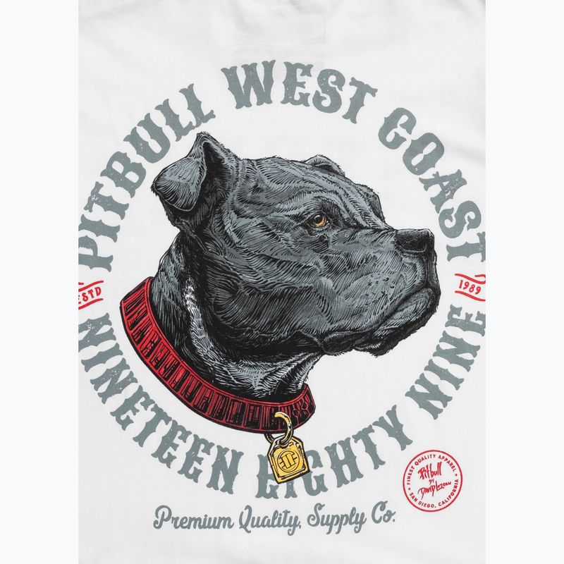 Tricou pentru bărbați Pitbull Strenght & Respect white 6