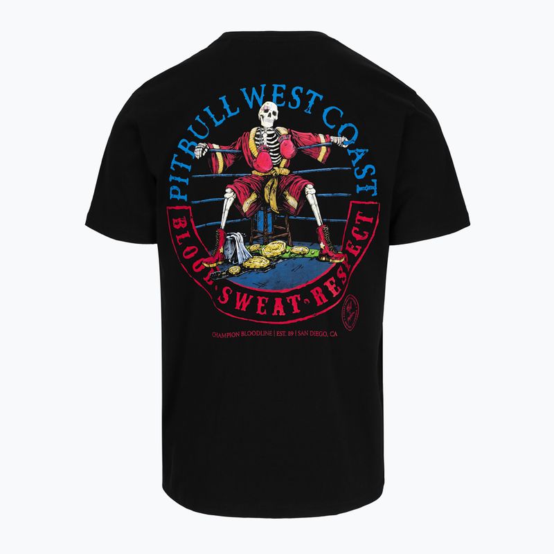 Tricou pentru bărbați Pitbull Champion Bloodline black 2