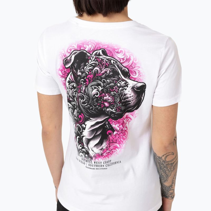 Tricou pentru femei Pitbull Tattoo white 3