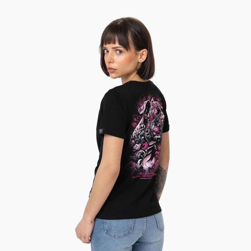 Tricou pentru femei Pitbull Tattoo black 3
