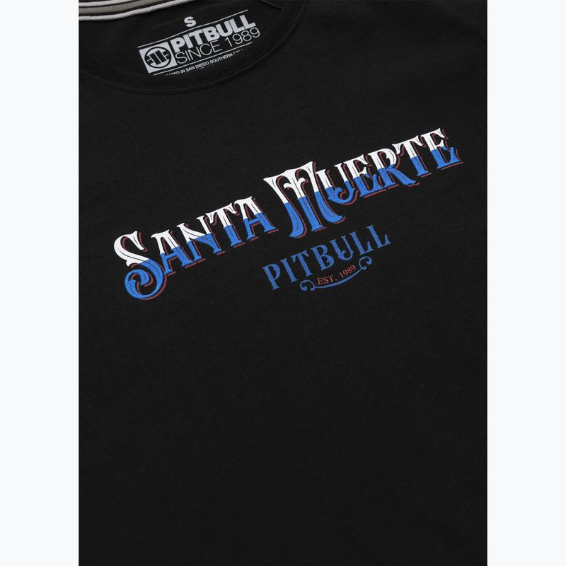 Tricou pentru femei Pitbull Santa Muerte Blue black 7