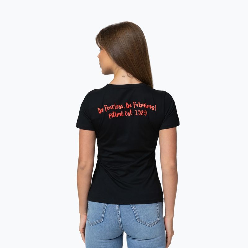 Tricou pentru femei Pitbull Happy Pit 2 black 3