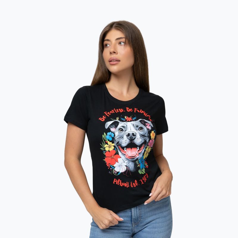 Tricou pentru femei Pitbull Happy Pit 2 black 4