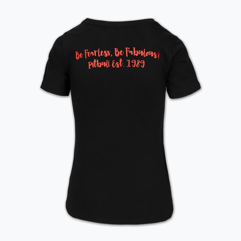 Tricou pentru femei Pitbull Happy Pit 2 black 2
