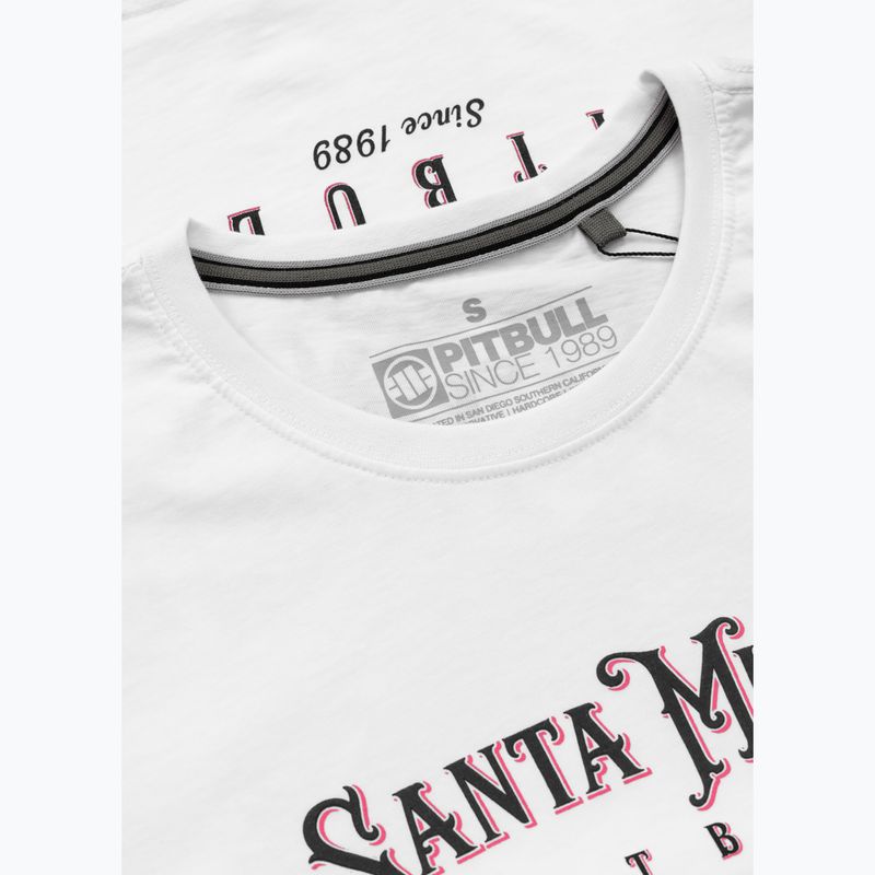Tricou pentru femei Pitbull Santa Muerte Rose white 6