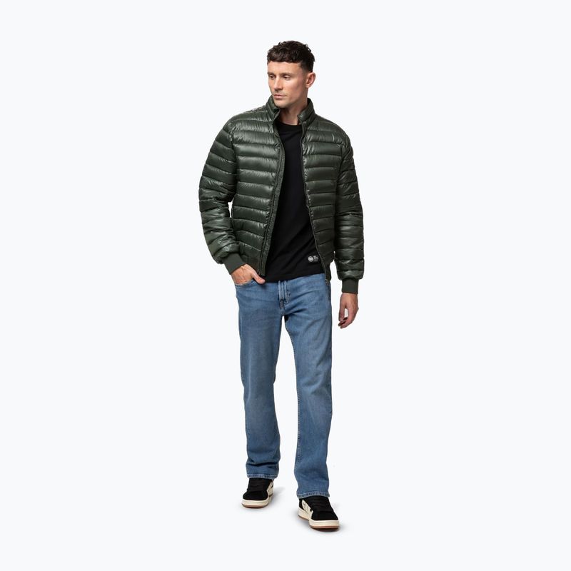 Geacă pentru bărbați Pitbull Harper Padded old green 2