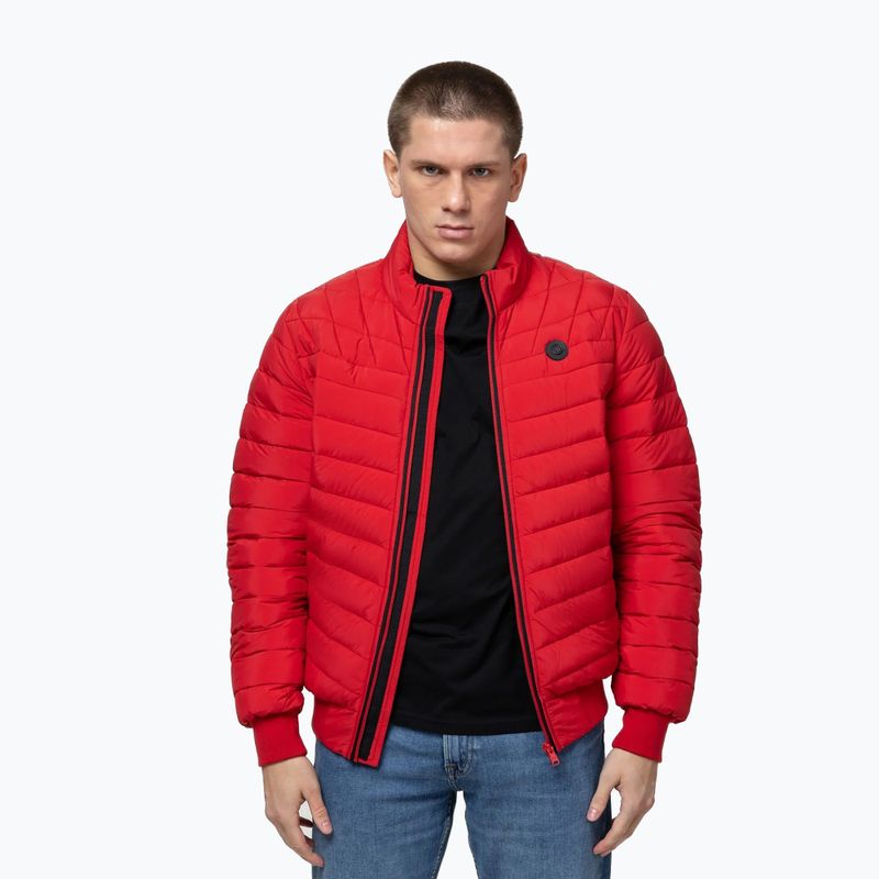 Geacă pentru bărbați Pitbull Naylor Padded red 4