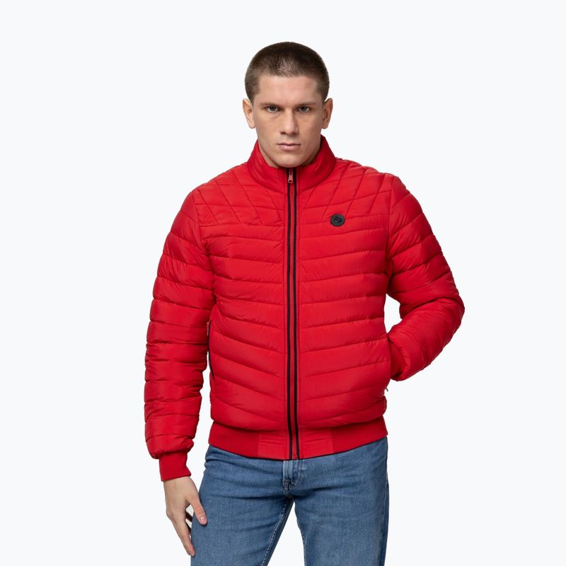 Geacă pentru bărbați Pitbull Naylor Padded red 5