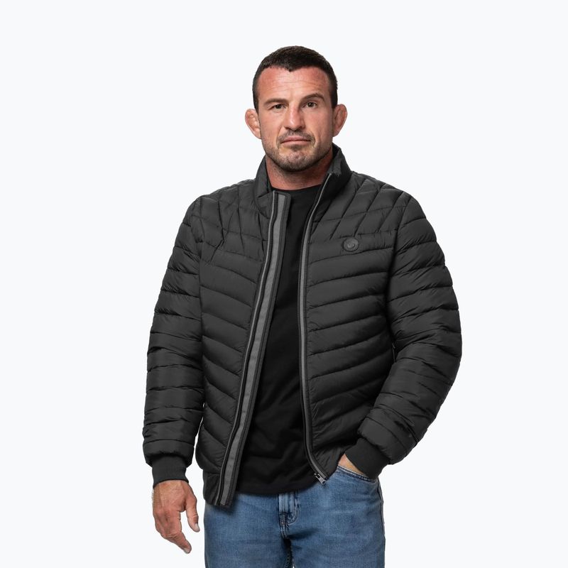 Geacă pentru bărbați Pitbull Naylor Padded black 4